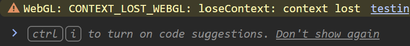 webglcontextlost