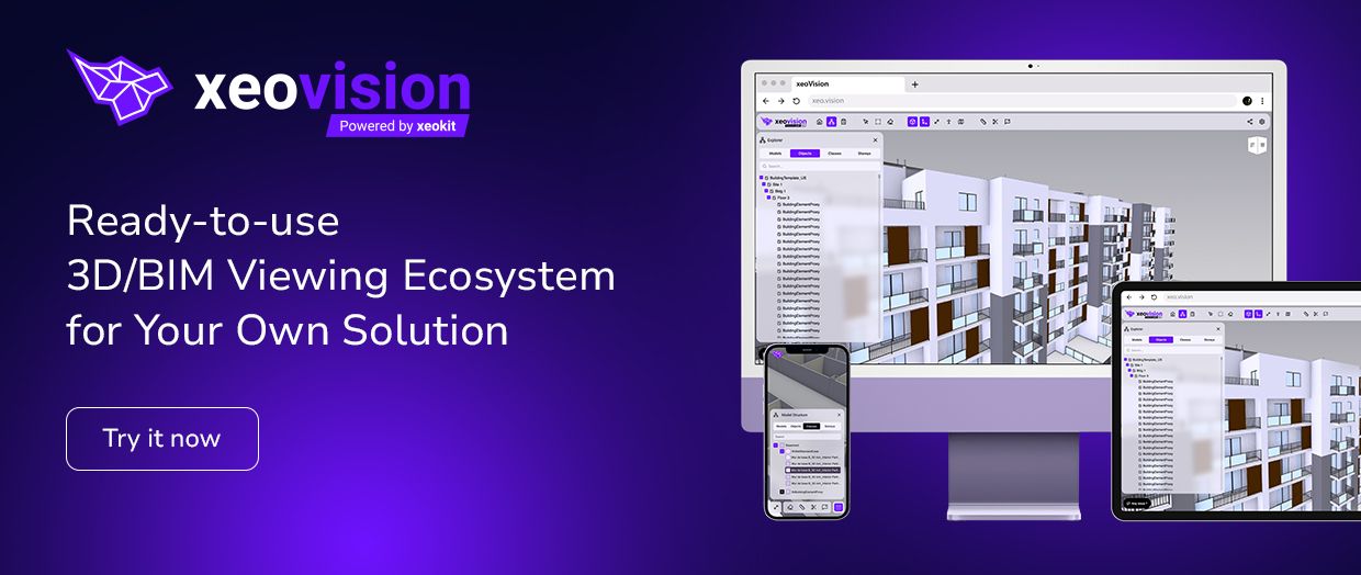 xeoVision - Your IFC BIM Engineering 3D Viewer