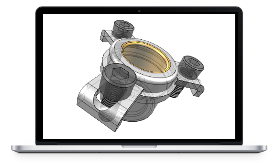 CAD drawing rendered on your own server with open-source components